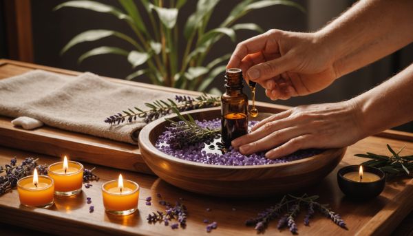 Huiles essentielles et détente musculaire